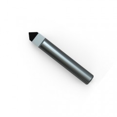 mulino di estremità di profondità PCD di 3.5mm - di 1mm singolo poli Diamond End Mill cristallino