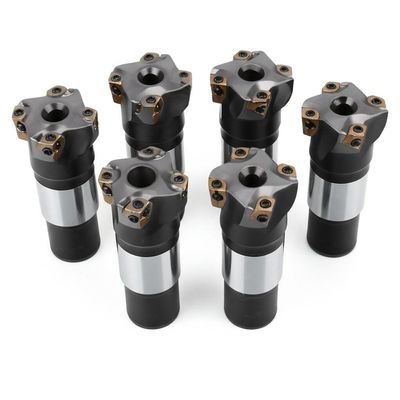 Frese a faccia a 6 taglienti per frese a diametro standard superiore a 40 mm per fresatrici a spallamento