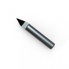mulino di estremità di profondità PCD di 3.5mm - di 1mm singolo poli Diamond End Mill cristallino