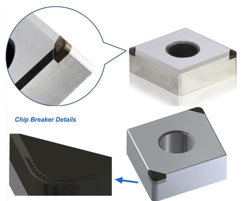 Tipo inserzioni acciaio temperato di PNH0120 PNH2018 PNH3019 Chip Breaking Inserts DN