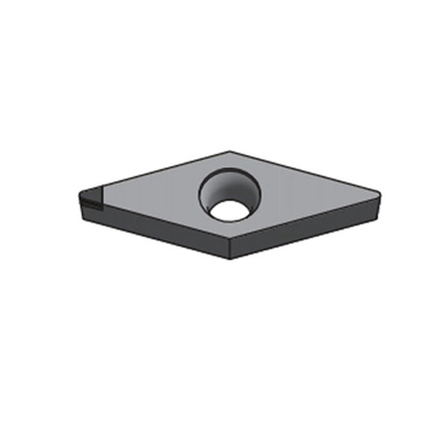 -60 tipo materiali ferrosi di grado VC di PCD Chip Breaker Inserts For Non