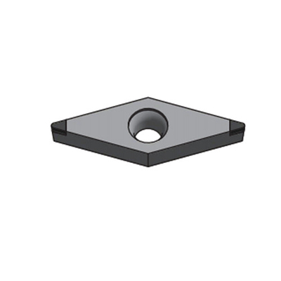 -60 tipo materiali ferrosi di grado VC di PCD Chip Breaker Inserts For Non