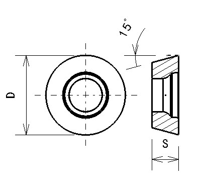 Lega su ordinazione di RDMW 0702 MO Carbide Inserts For Aluminum