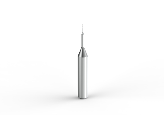 WZ2 Composite Ceramic Pcd Micro Drill Polimerizza Crystal Diamond Elevata durezza
