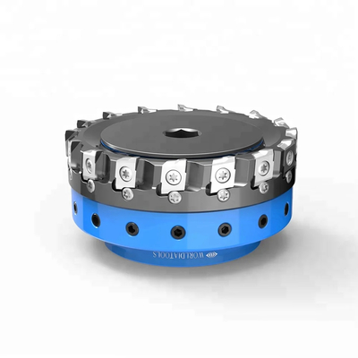 Forza Tagliatori di fresatura a faccia CNC Flauto rettilineo 6 bordi 0,36 Kg 40000 RPM