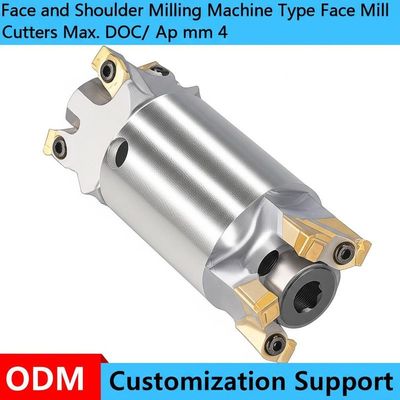 Fresatrice per facce e spalle Tipo Frese per facce Max. DOC/ Ap mm 4 Supporto per personalizzazione ODM