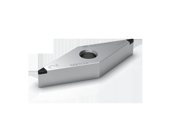 Inserti per tornitura con punta in diamante Pcbn standard Vnga WORLDIA