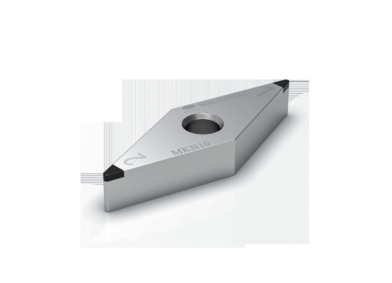Inserti per tornitura con punta in diamante Pcbn standard Vnga WORLDIA