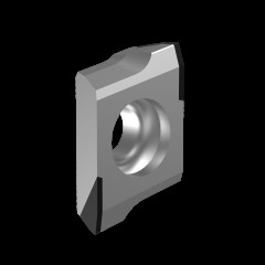 Mulino di estremità di macinazione standard della spalla dell'inserzione del diamante PCD per alluminio