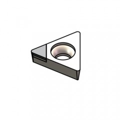Tipo lavorante non ferroso alta efficienza Diamond Turning Insert dell'inserzione TC di CVD