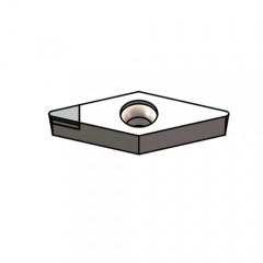 Gomma pura di CVD Diamond Turning Insert For Hard del carbonio di VCGW VCGT