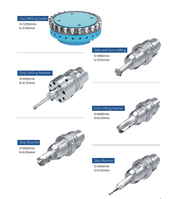 Pcd Tooling Solutions Lavorazione della testa del cilindro dell'utensile da taglio per alesatori non standard